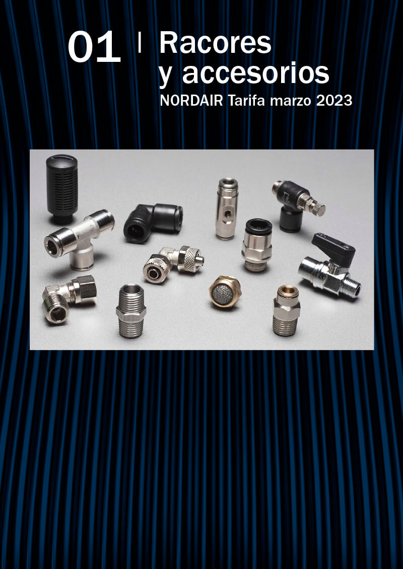 Nordair tarifa racores y accesorios 2023