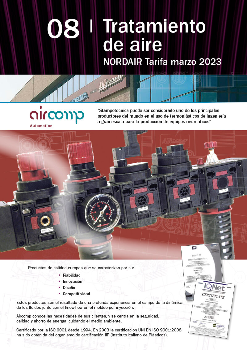 Nordair tarifa tratamiento de aire 2023