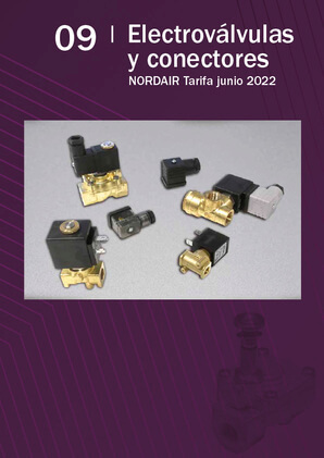 Nordair electrovalvulas y conectores tarifa junio 2022